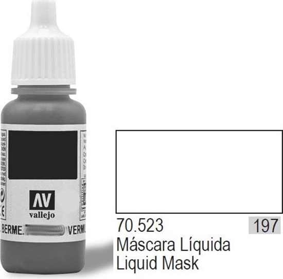 Изображение Vallejo VALLEJO Lakier Nr197 Liquid Mask 17ml - 70523