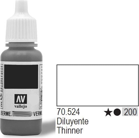 Изображение Vallejo VALLEJO Lakier Nr200 Thinner 17ml - 70524