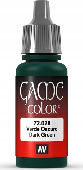 Picture of Vallejo Vallejo: 72.028 - Game Color - Dark Green (18 ml)