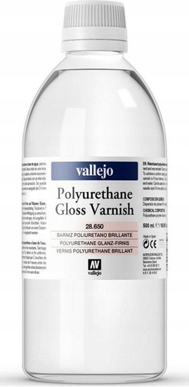 Picture of Vallejo Vallejo: Gloss Polyurethane Varnish 500ml