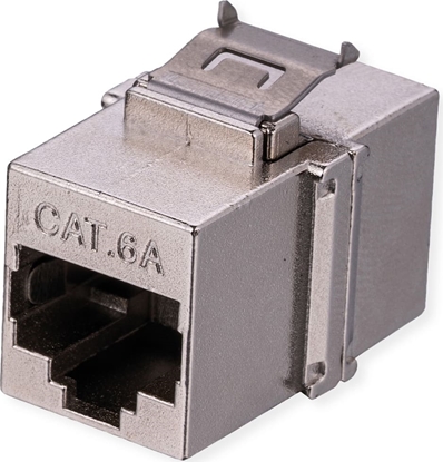 Attēls no Value Cat.6A (Class EA) Keystone Modular Coupler, RJ-45, shielded, short