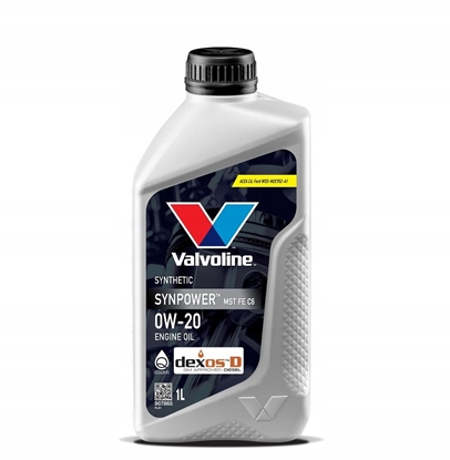 Изображение Valvoline Alyva SYNPOWER MST FE C6 0W/20 syntetyczna do silników 1 L
