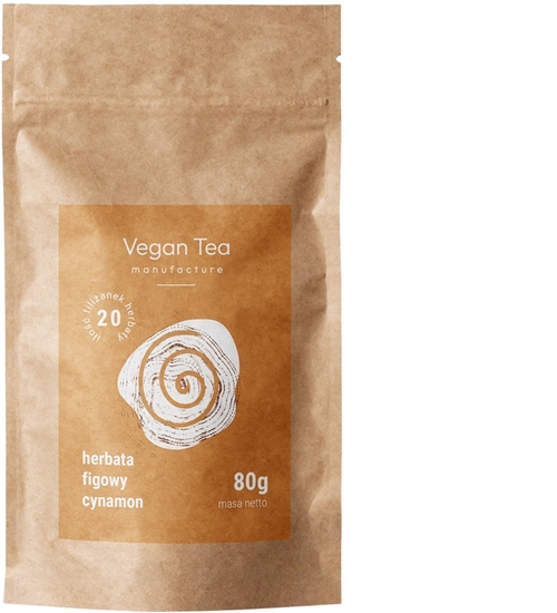 Picture of Vegan Tea Herbata owocowa Figowy Cynamon - opakowanie uzupeniajce 80g