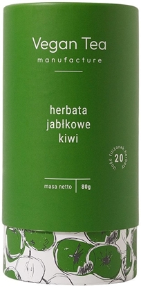 Picture of Vegan Tea Herbata zielona Jabkowe Kiwi 80g
