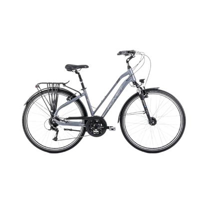 Attēls no Velosipēds ROMET Gazela 5, sudrabpelēks (L)