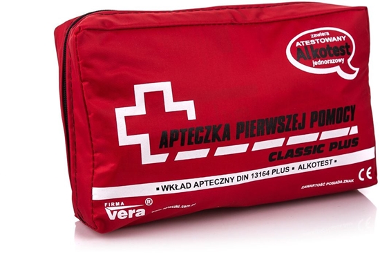 Picture of Vera Apteczka samochodowa z alkotestem Classic Plus