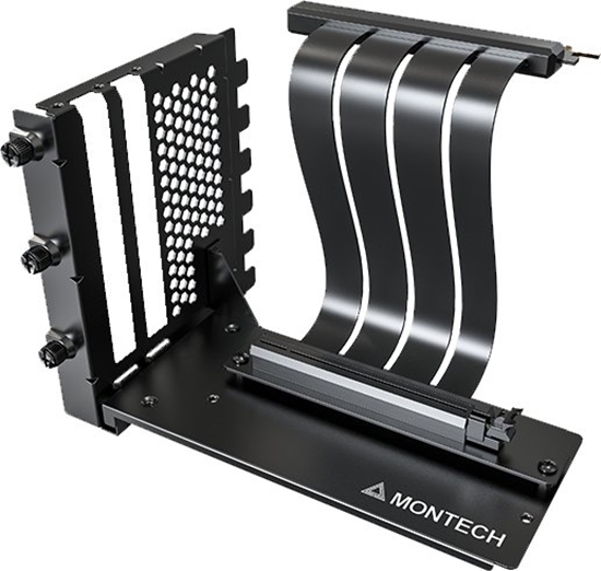 Picture of Vertikales GPU Mounting Kit, PCIe 4.0 Riser-Kabel(schwarz, 20cm)