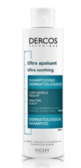 Picture of Vichy Dercos Ultra Soothing Sulfate-Free Shampoo 200 ml