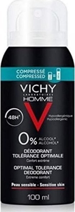 Picture of Vichy Dezodorant w Sprayu Vichy Tolrance Optimale Mczyzna Nie zawiera Alkoholu 48 godzin Unisex doroli (100 ml)