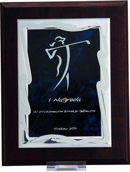 Picture of Victoria Sport Dyplom z tworzywa sztucznego z metalow blaszk grawerowany