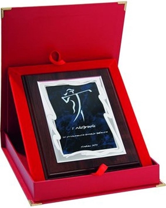 Picture of Victoria Sport Dyplom z tworzywa sztucznego z metalow blaszk grawerowany + etui