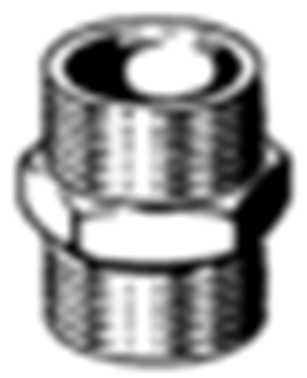 Изображение Viega Nypel podwójny 1/2" z gwintem zewntrznym - 266592