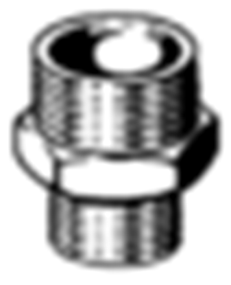 Изображение Viega Nypel redukcyjny 1 x 1/2" brz (320287)