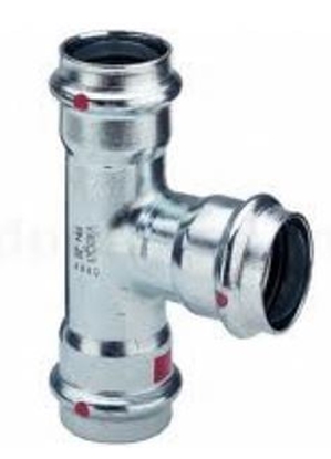 Изображение Viega Trójnik z SC-CONTUR PRESTABO 28x18x28mm - 558727