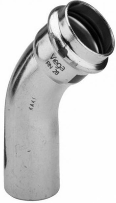 Изображение Viega uk 45° Prestabo z SC-Contur 54mm 1K - 558390