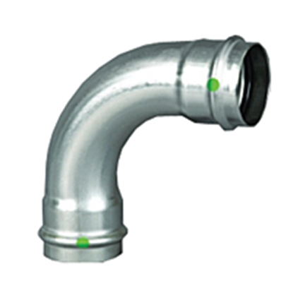 Изображение Viega uk 90° z SC Ø=22mm stal nierdzewna - 435653