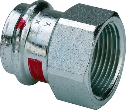 Attēls no Viega Zczka przejciowa z SC-Contur 22mm x GW 1" stal ocynkowana - 642167