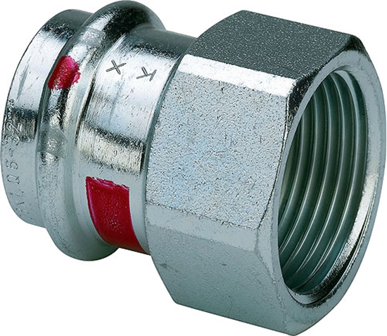 Изображение Viega Zczka przejciowa z SC-Contur 22mm x GW 1" stal ocynkowana - 642167