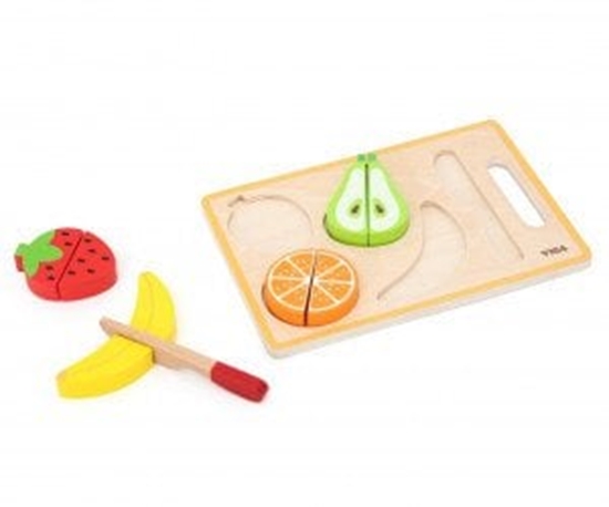 Picture of Viga 44789 Zabawa w krojenie  kolorowe owoce