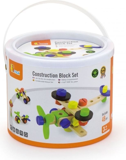 Picture of Viga Drewniany zestaw konstrukcyjny 48 el.