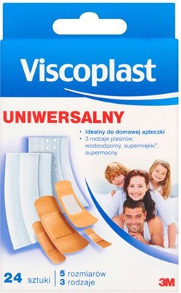 Attēls no Viscoplast Uniwersalny zestaw plastrów - róne wielkoci