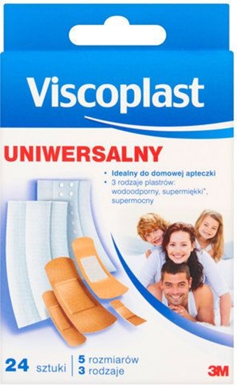 Picture of Viscoplast Uniwersalny zestaw plastrów - róne wielkoci