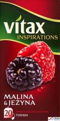 Attēls no Vitax Herbata owocowa Malina & Jeyna 20 torebek
