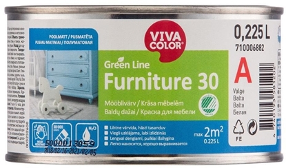 Picture of VivaColor PAINT GREEN LINE FURNITURE 30 A 0,225L
