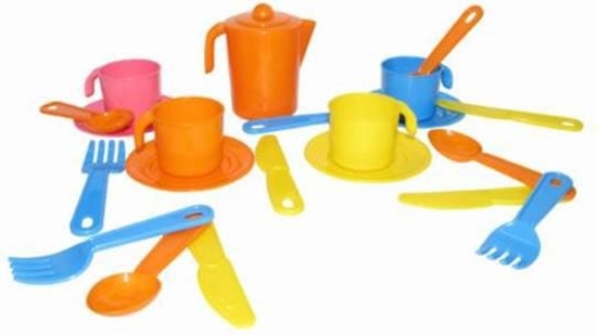 Picture of Wader Zestaw naczy "Ania" na 4 osoby 3841 POLESIE