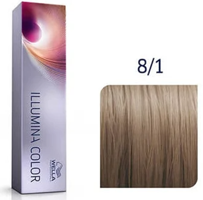 Изображение Wella Professionals Illumina Hair Dye Color 8/1 60 ml