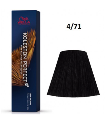 Изображение Wella Professionals Koleston Perfect Me+ Deep Browns 4/71 Hair Color 60 ml