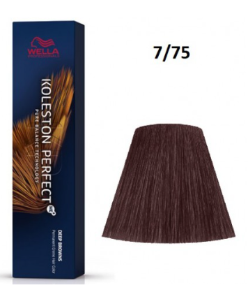 Изображение Wella Professionals Koleston Perfect Me+ Deep Browns 7/75 Hair Color 60 ml
