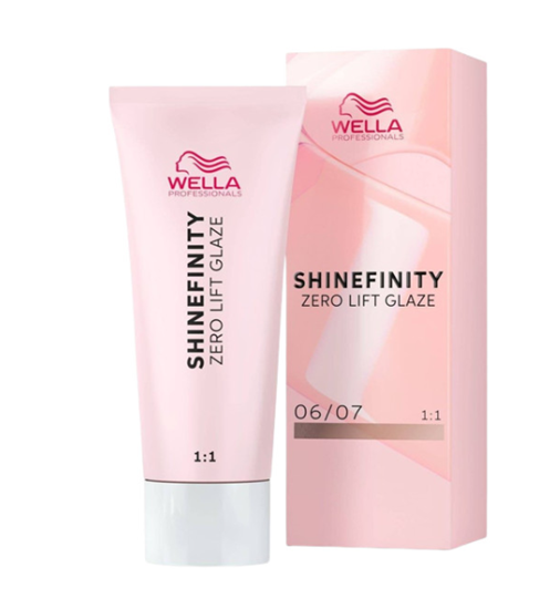 Picture of Wella Professionals Shinefinity Zero Lift Glaze 09/61 Semi-Permanent Hair Dye Iced Platinum 60ml