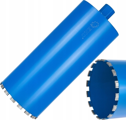 Attēls no Wierto diamentowe koronowe do wiertnicy na sucho i mokro 182x10x450mm 16T 1.1/4" (2)