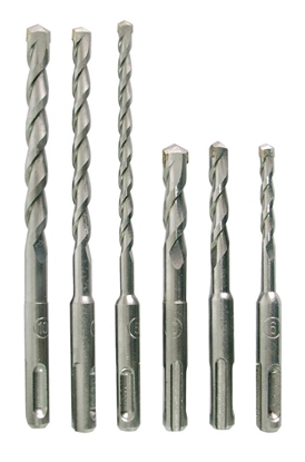 Attēls no Wierto Mega do betonu SDS+ 6 10 8mm zestaw (81006)