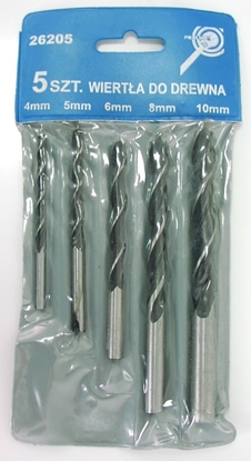 Attēls no Wierto Mega do drewna krte walcowe 4 5 6 10 8mm zestaw (26205)