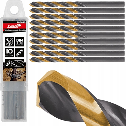 Picture of Wierto Tvardy Wierto czarno-zote do metalu HSS 5.00mm (10/100/1000)