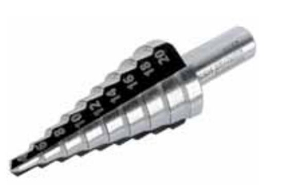 Picture of Wierto Wolfcraft stopniowe walcowe 14 16 8 18 20 30 22 24 28 26mm  (2516000)