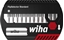 Picture of Wiha Wiha bit set FlipSelector Standard, TORX (black/red, 15 pieces, with belt clip)