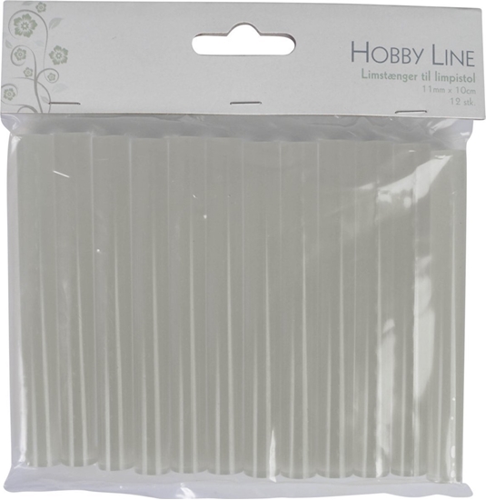 Picture of Wkady klejowe Carioca Limstænger 11mmx10cm 12stk