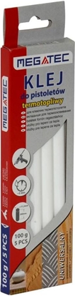 Picture of Wkady klejowe Megatec 11 mm x 200 mm biae 5 szt. 0.1 kg Termik (BN1021C UN BIA)