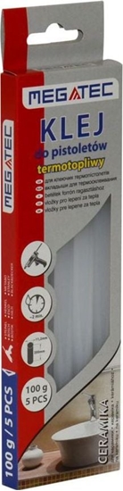 Picture of Wkady klejowe Megatec do ceramiki 11 mm x 200 mm mleczne 5 szt. 0.1 kg Termik (BN1621 111 CM)