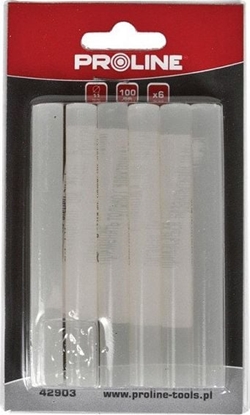 Изображение Wkady klejowe Pro-Line 11 mm x 100 mm przezroczyste 6 szt. 42903