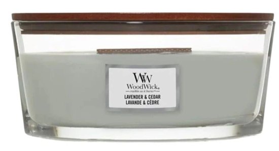 Изображение Woodwick Lavender & Cedar Candle 453.6g