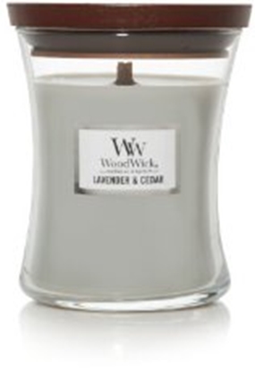 Picture of WoodWick wieca zapachowa w wazonie rednia Lawenda - Cedr 275 g