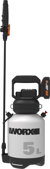 Picture of Worx Opryskiwacz cinieniowy akumulatorowy WG829E 20V 5l + akumulator 2 Ah