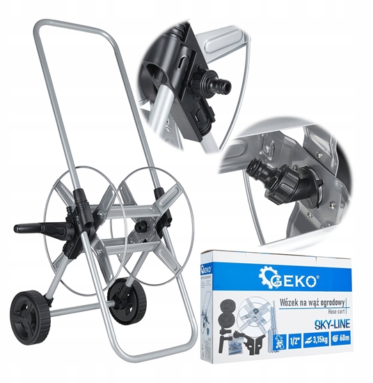 Picture of Wózek metalowy na w ogrodowy 1/2"=60m SKY-LINE (5)