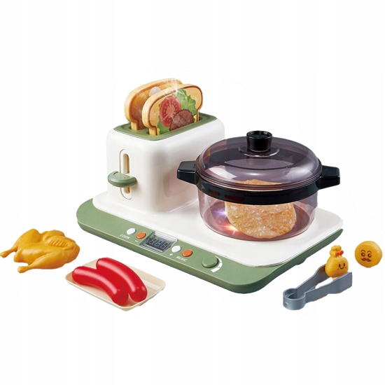 Picture of Zabawkowa kuchenka z tosterem i garnkiem dla dzieci