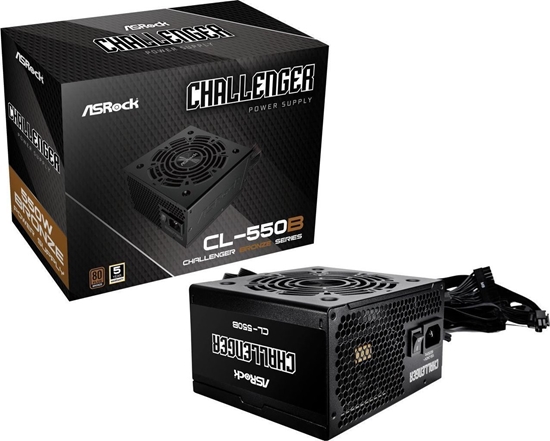 Изображение Zasilacz ASRock Challenger Bronze 550W (CL-550B)