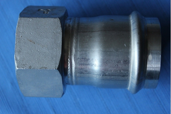 Picture of Zczka SANHA-NIROSAN-Stahl szlachetna przejcowa d54x2 GWSANHA